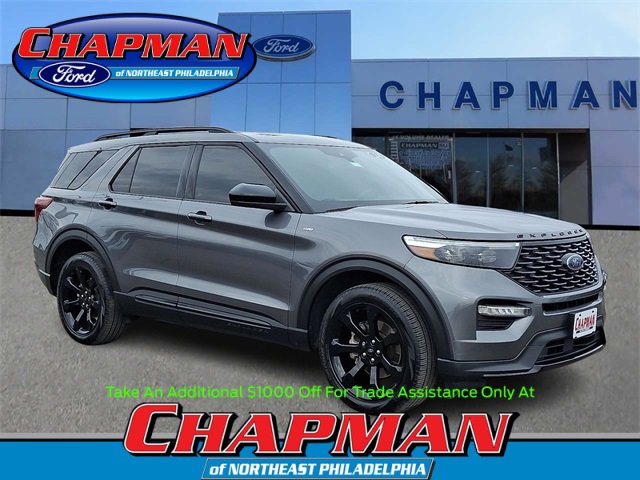 Certified 2024 Ford Explorer ST-Line w/ Class IV Trailer Tow Package image 1