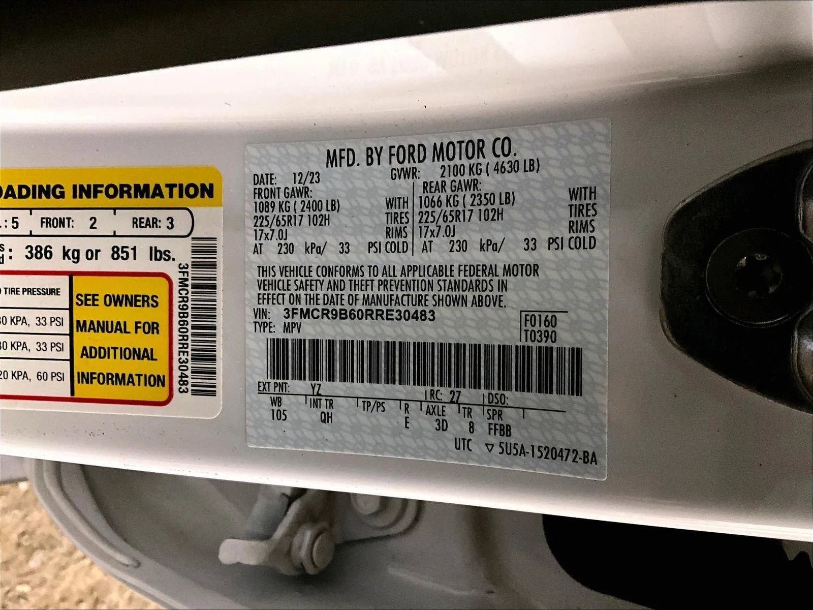 Certified 2024 Ford Bronco Sport Big Bend AWD/4WD image 32