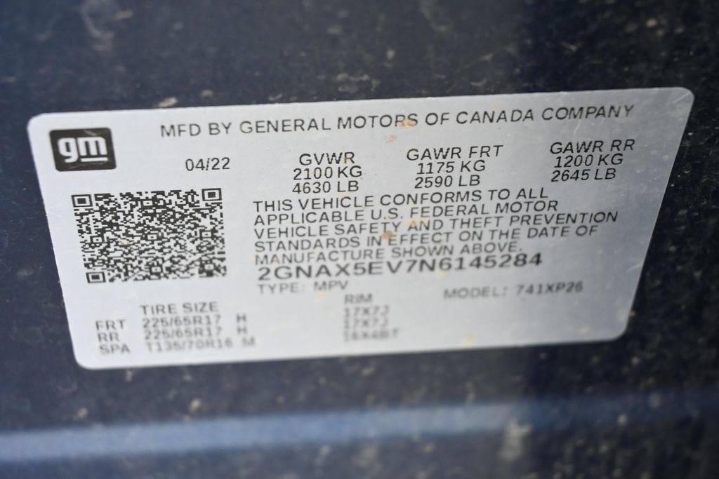 Used 2022 Chevrolet Equinox LS AWD/4WD image 36