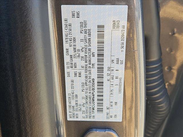 Certified 2023 Ford Escape ST-Line w/ Tech Pack #1 image 25