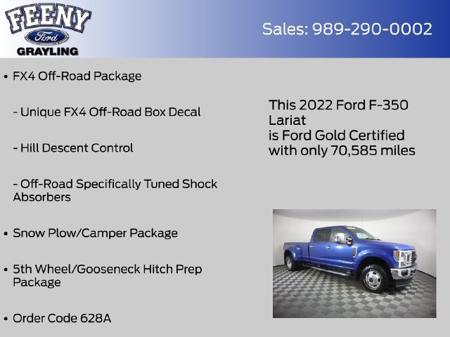 Certified 2022 Ford F350 Lariat w/ Lariat Ultimate Package AWD/4WD image 14