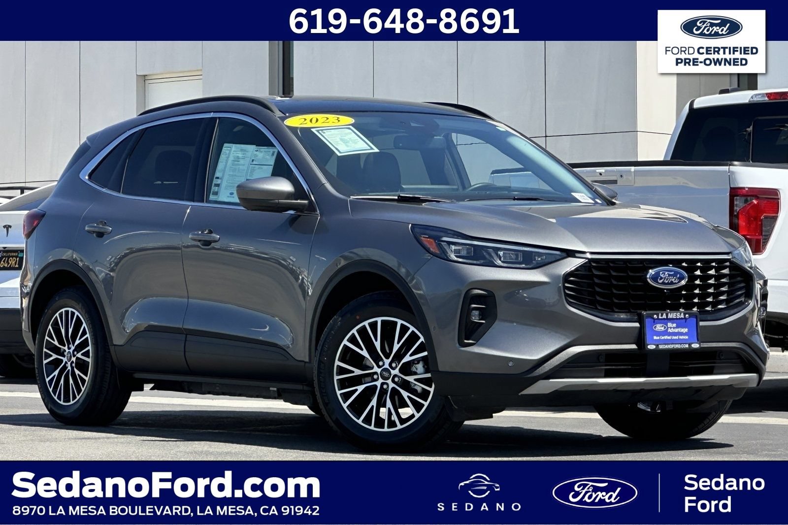 Certified 2023 Ford Escape SE w/ PHEV Premium Package FWD video 1