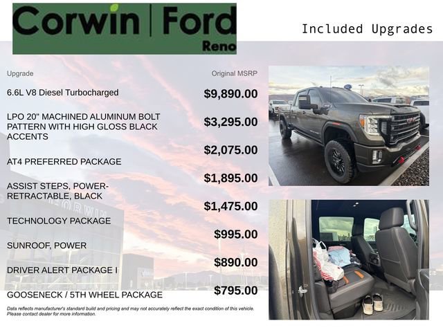 Used 2023 GMC Sierra 2500 AT4 w/ AT4 Preferred Package image 8