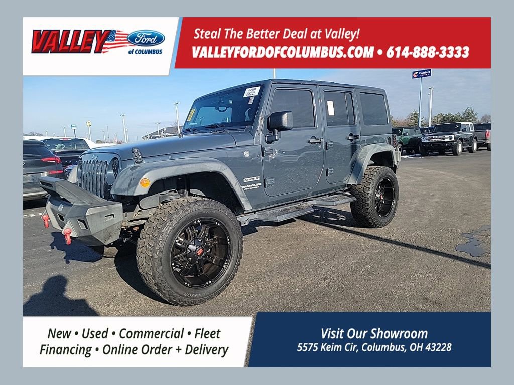 Used 2017 Jeep Wrangler Unlimited Sport w/ Quick Order Package 24S