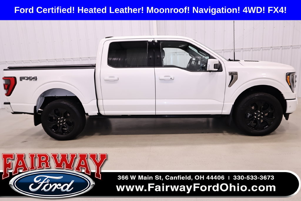Certified 2023 Ford F150 Platinum w/ Equipment Group 701A High