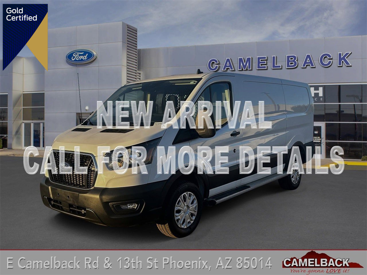 Certified 2024 Ford Transit 250 Low Roof w/ Exterior Upgrade Package