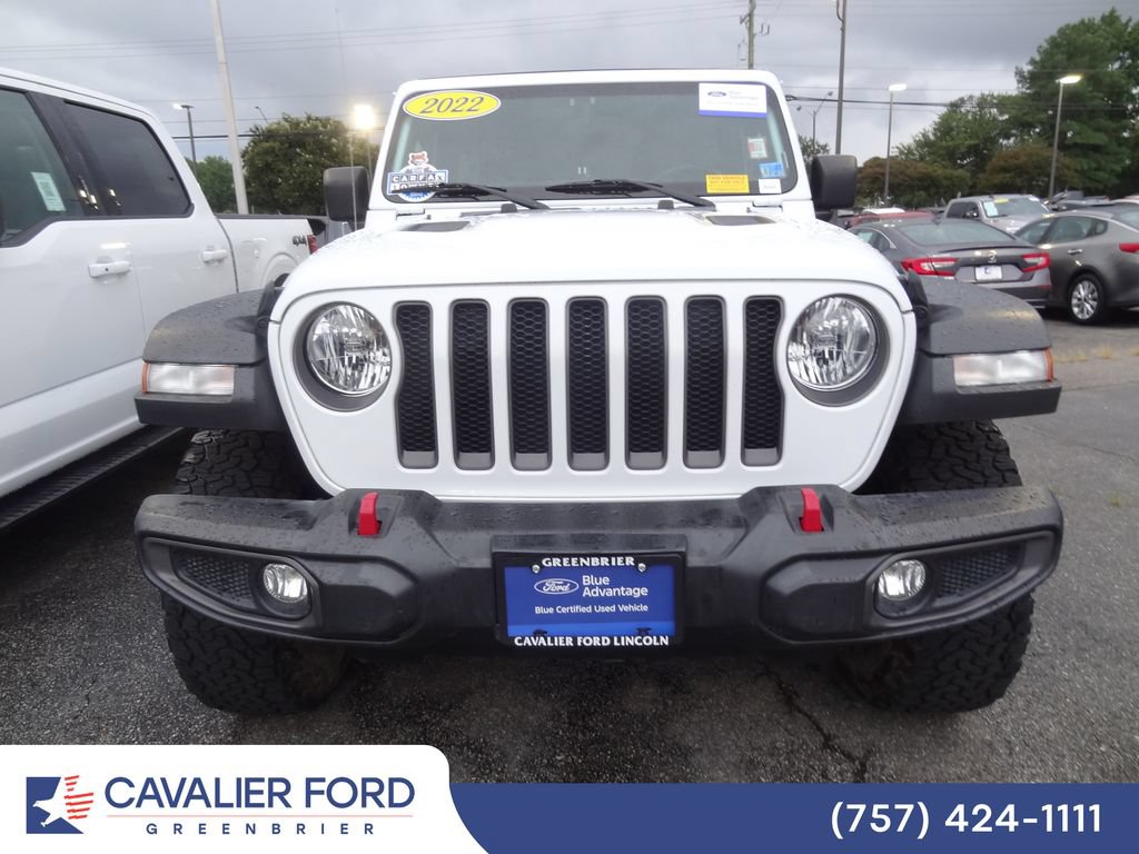 Used 2022 Jeep Wrangler Unlimited Rubicon w/ Cold Weather Group AWD/4WD image 2