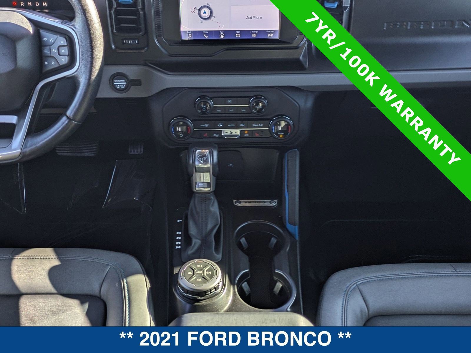 Certified 2021 Ford Bronco Black Diamond image 19