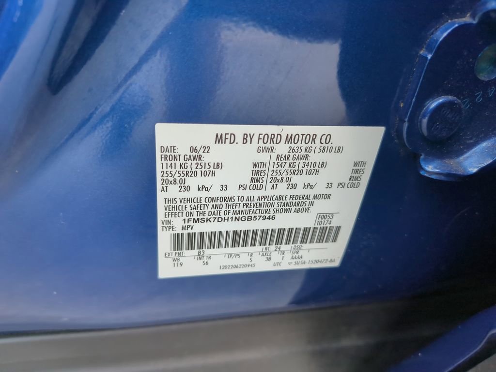Certified 2022 Ford Explorer XLT w/ Equipment Group 202A RWD image 40