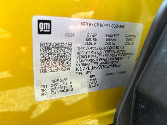 Used 2024 Chevrolet Trax RS w/ Driver Confidence Package FWD image 32