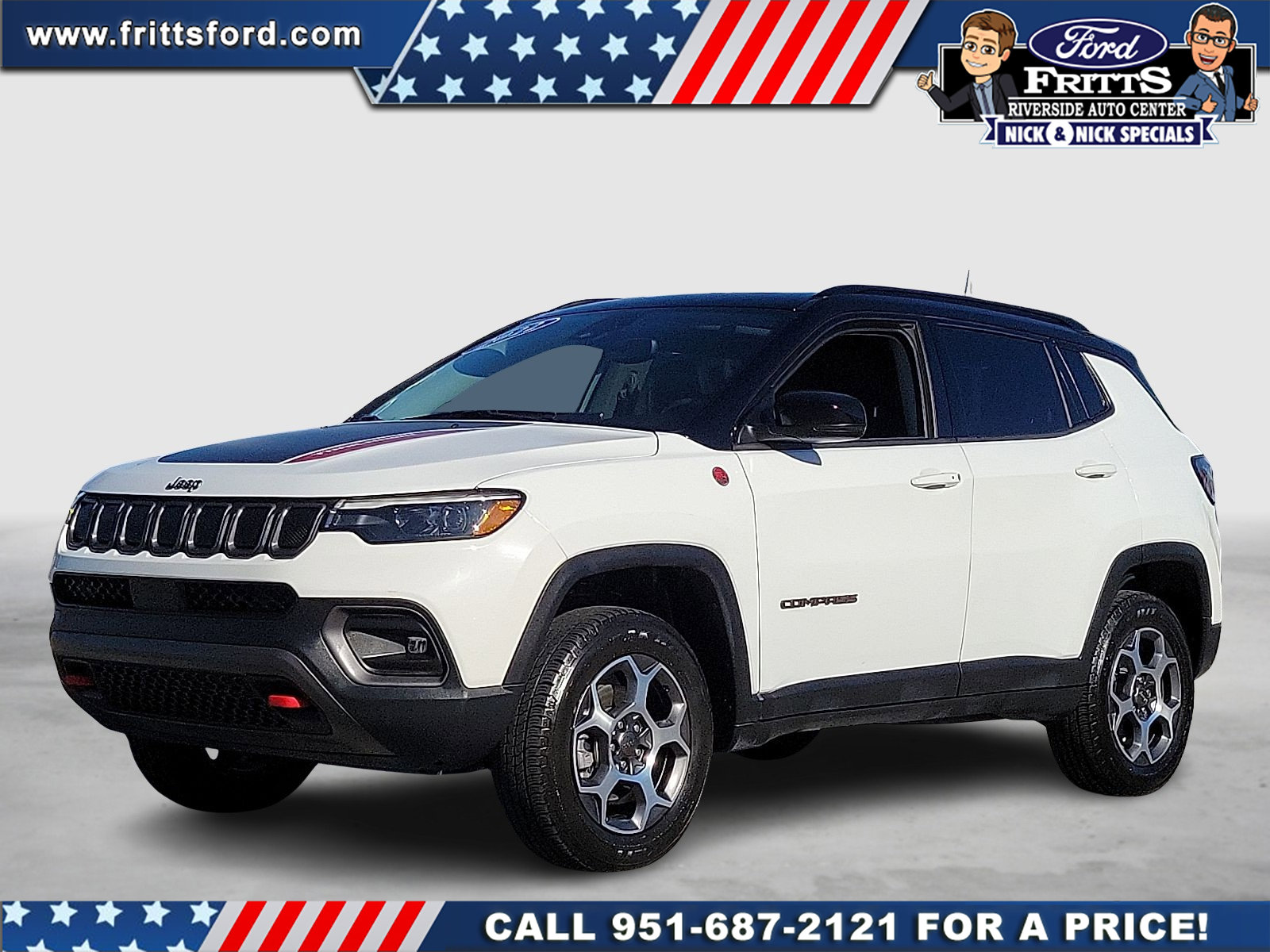 Used 2022 Jeep Compass Trailhawk w/ Trailhawk Elite Group image 1