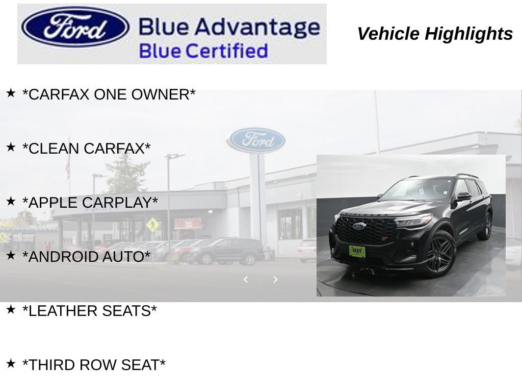 Certified 2026 Ford Explorer ST AWD/4WD image 9