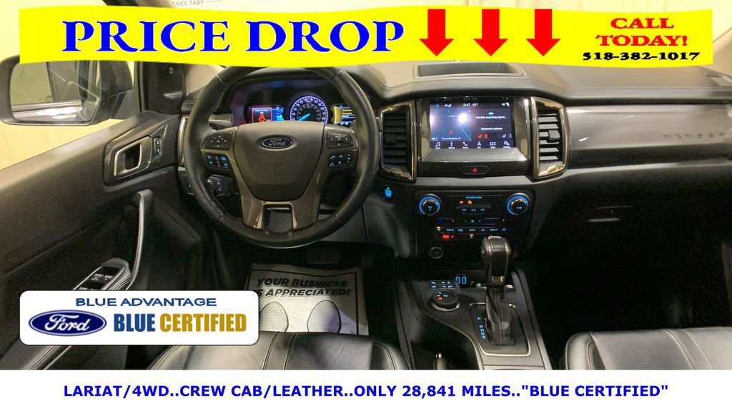 Certified 2019 Ford Ranger Lariat w/ Equipment Group 501A Mid image 28