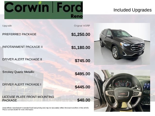 Used 2019 GMC Terrain SLT w/ Preferred Package AWD/4WD image 3