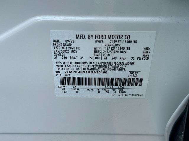 Certified 2024 Ford Edge Titanium w/ Equipment Group 301A AWD/4WD image 17
