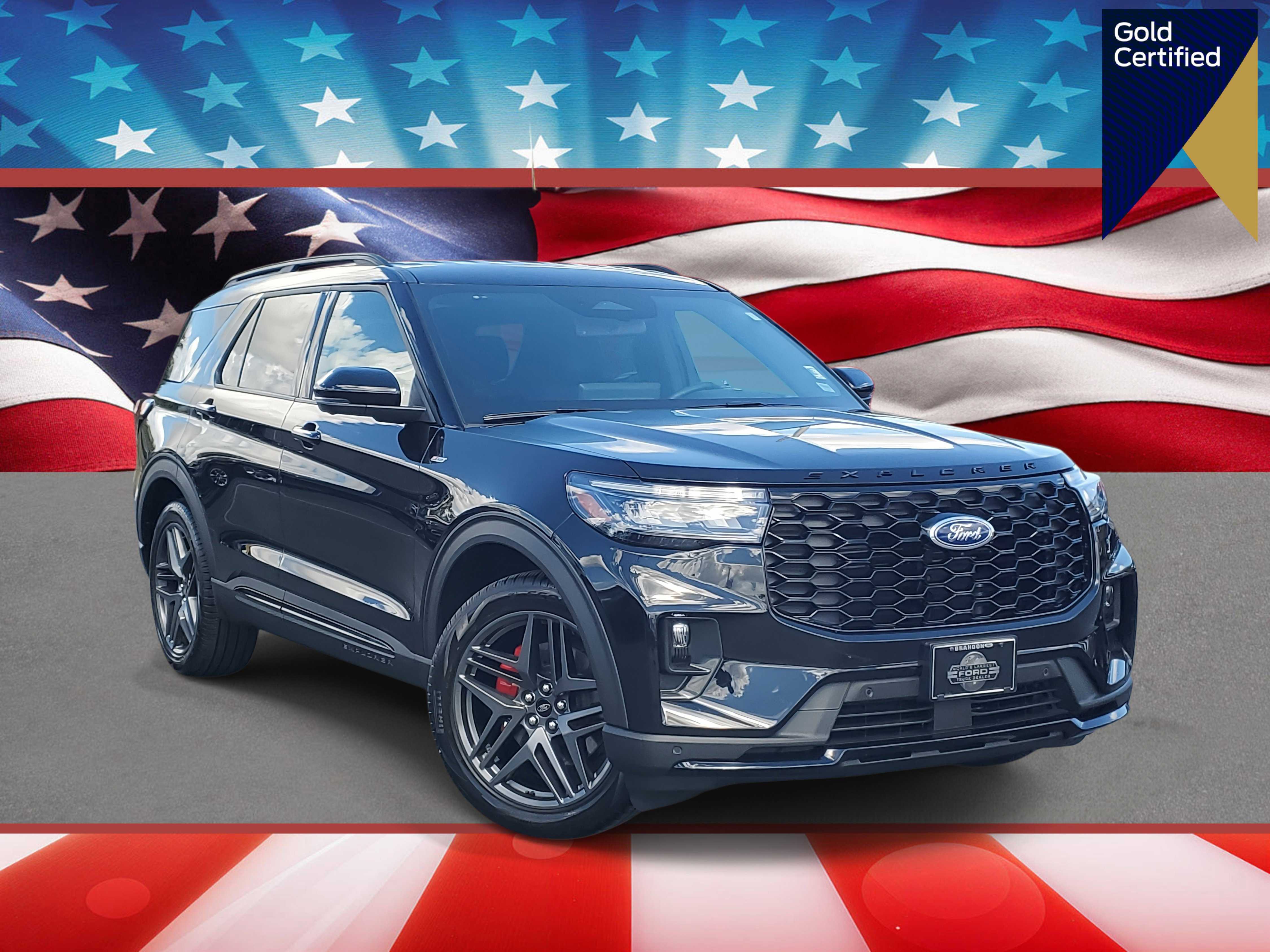 Certified 2025 Ford Explorer ST-Line w/ Premium Package