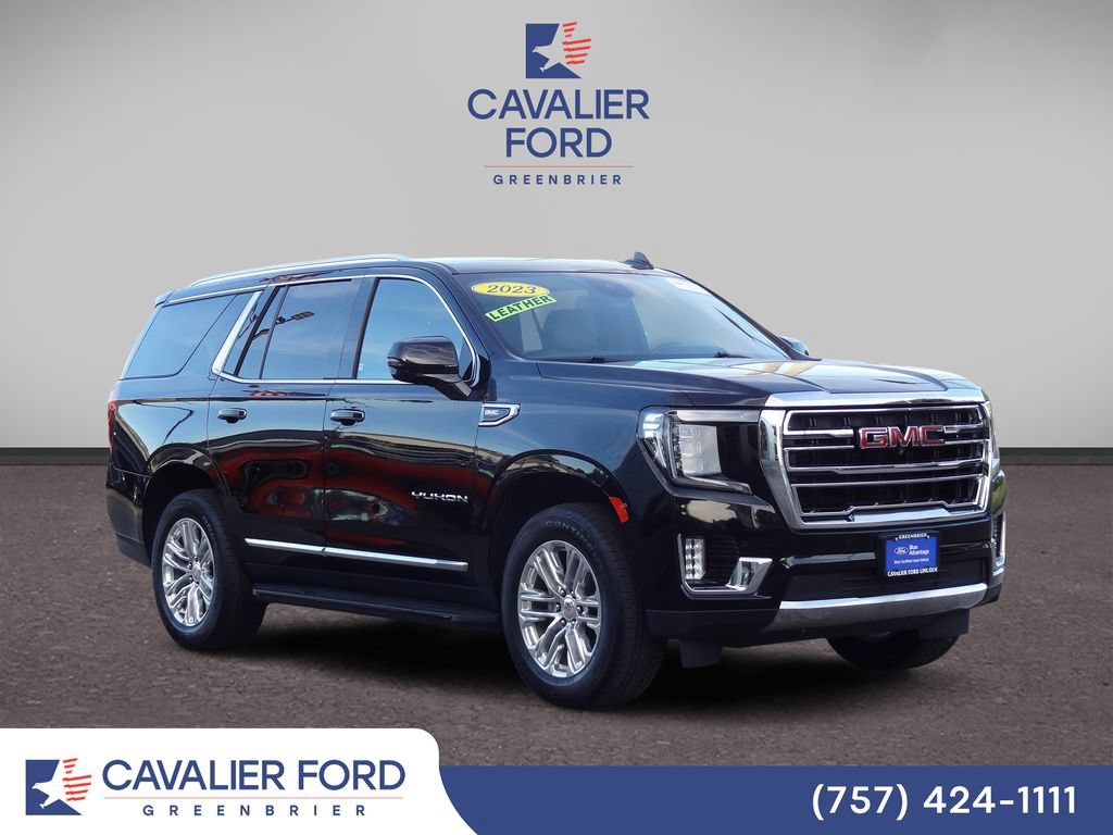 Used 2023 GMC Yukon SLT w/ SLT Luxury Package RWD image 1