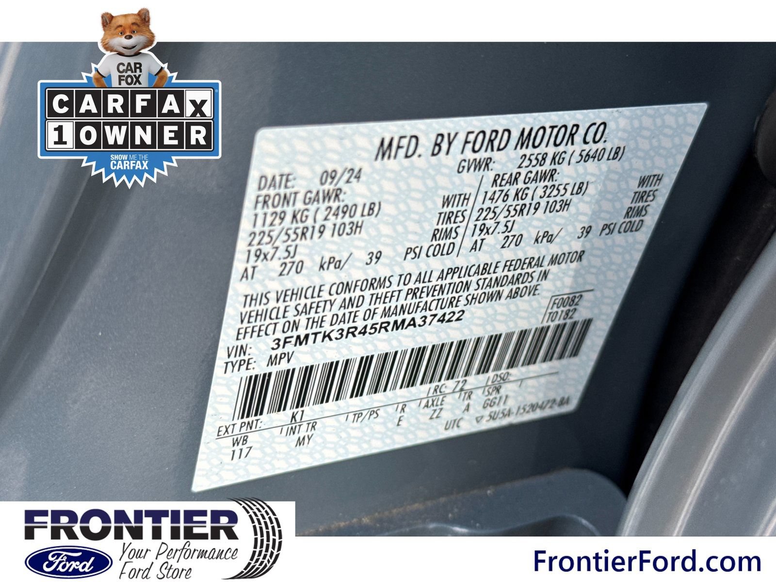 Certified 2024 Ford Mustang Mach-E Premium RWD image 29