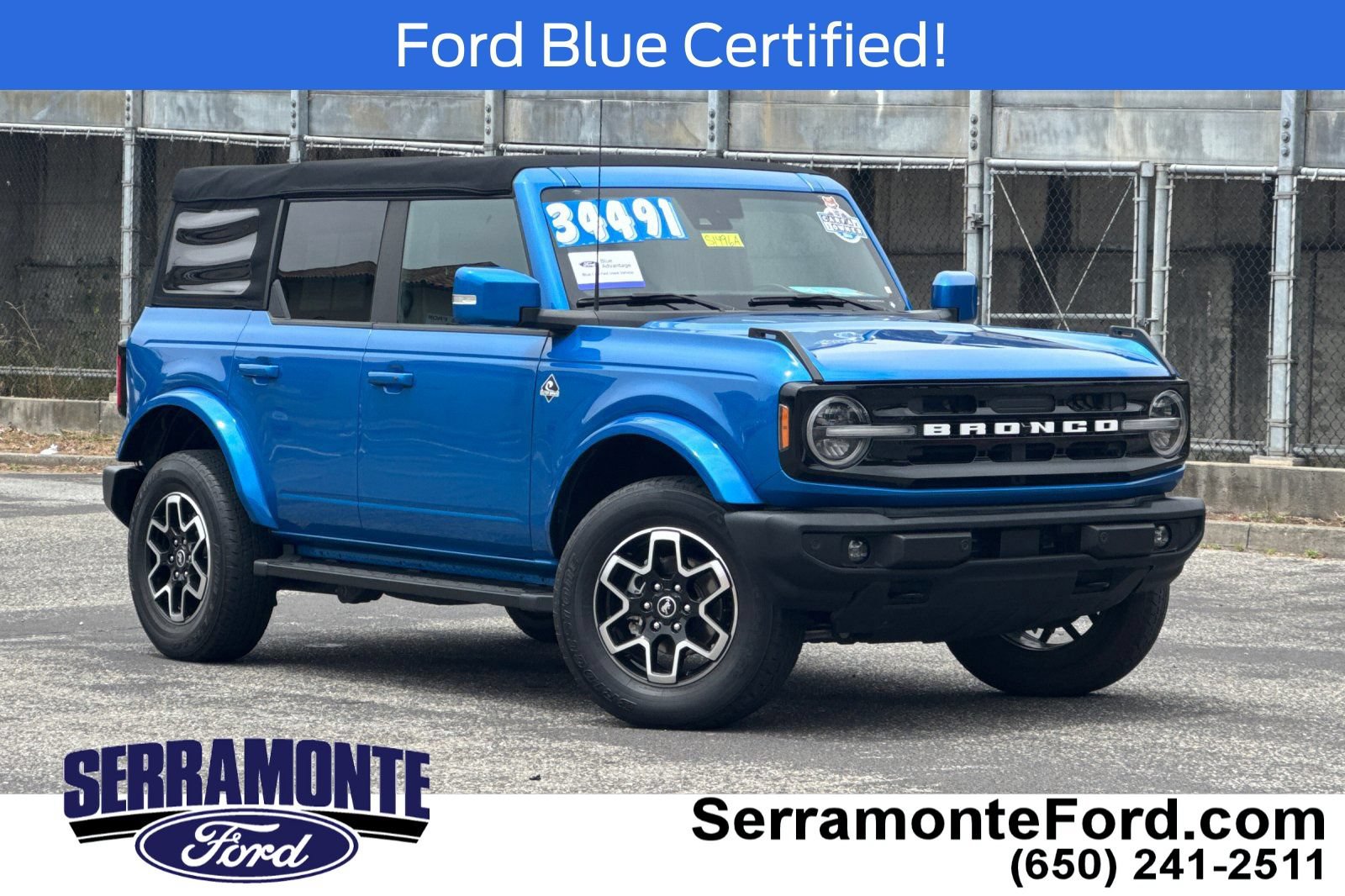 Certified 2021 Ford Bronco Outer Banks AWD/4WD image 2