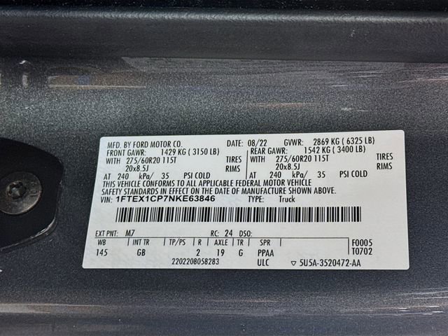 Certified 2022 Ford F150 XL w/ STX Appearance Package image 36