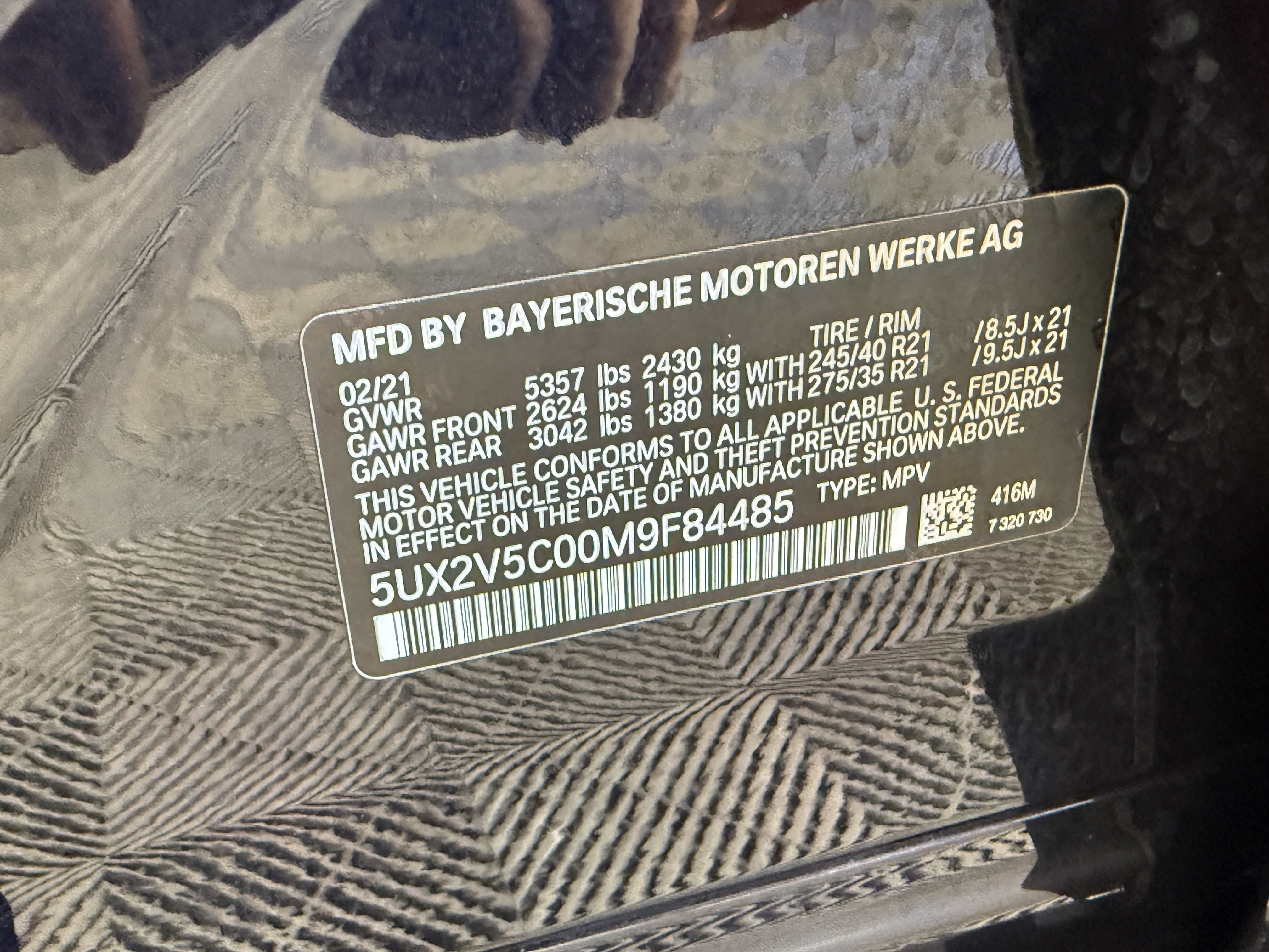 Used 2021 BMW X4 M40i w/ Executive Package image 30