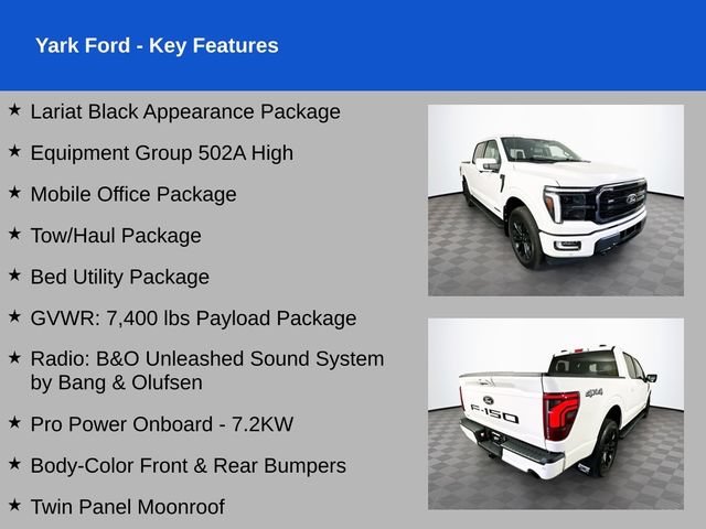 Certified 2024 Ford F150 Lariat w/ Equipment Group 502A High AWD/4WD video 2