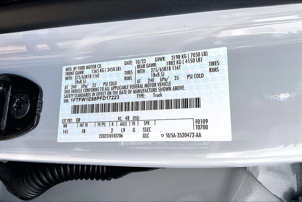 Certified 2023 Ford F150 XLT w/ Equipment Group 302A High AWD/4WD image 36