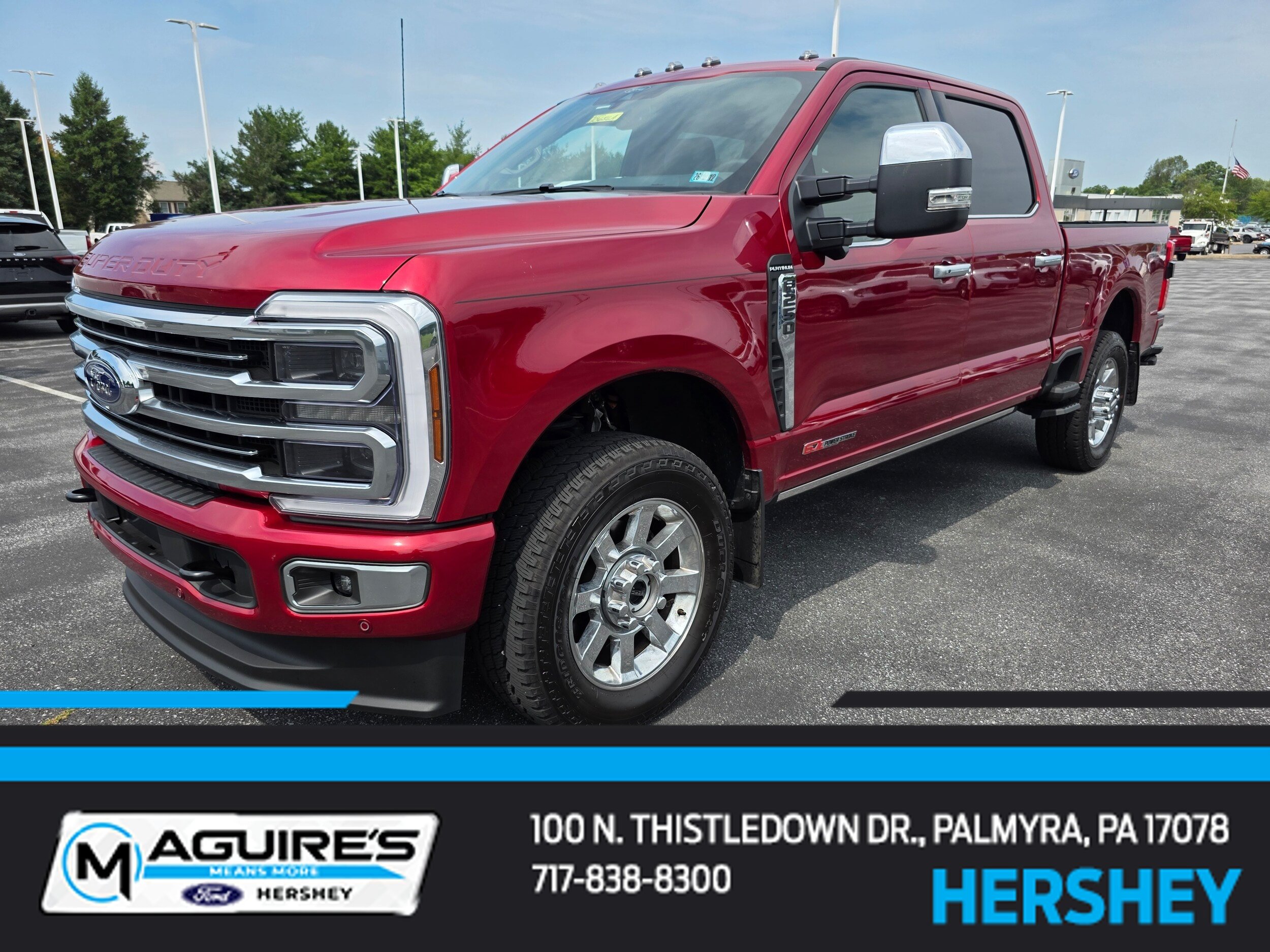 Certified 2026 Ford F250 Platinum w/ Platinum Plus Package