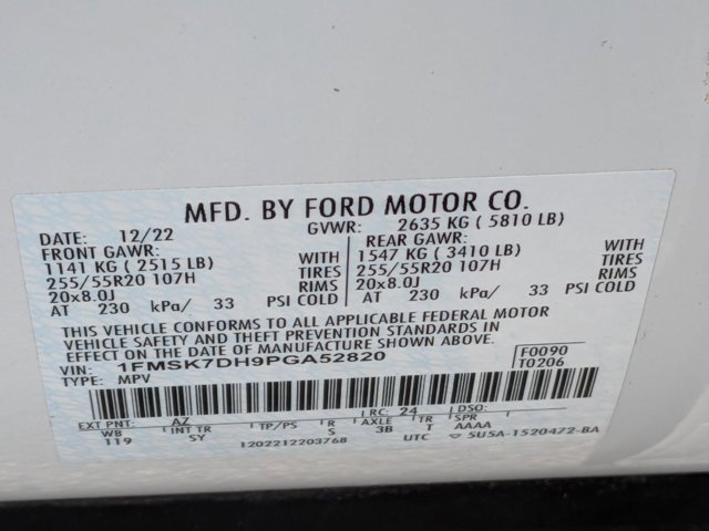 Certified 2023 Ford Explorer XLT w/ Equipment Group 202A RWD image 26