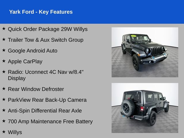 Used 2023 Jeep Wrangler Unlimited AWD/4WD video 2