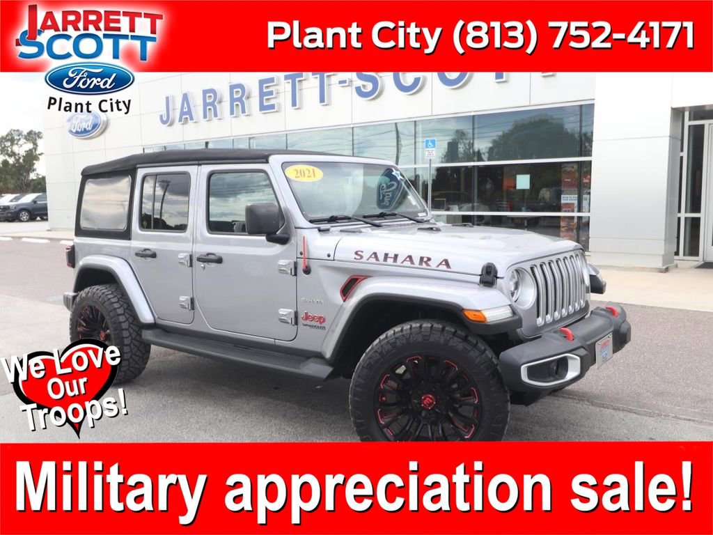 Used 2021 Jeep Wrangler Unlimited Sahara
