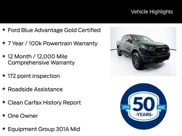 Certified 2023 Ford Ranger XLT w/ Tremor Off-Road Package AWD/4WD image 6