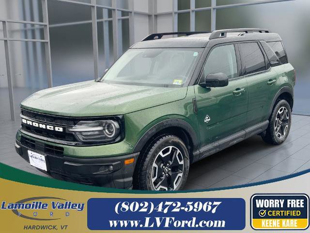 Certified 2024 Ford Bronco Sport Outer Banks w/ Tech Package