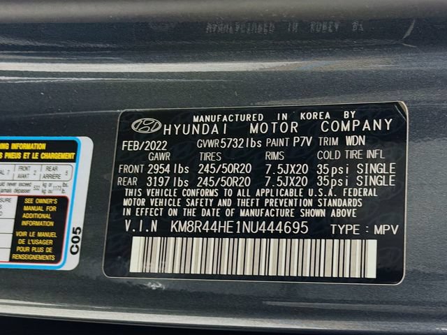 Used 2022 Hyundai Palisade SEL w/ Premium Package FWD image 40