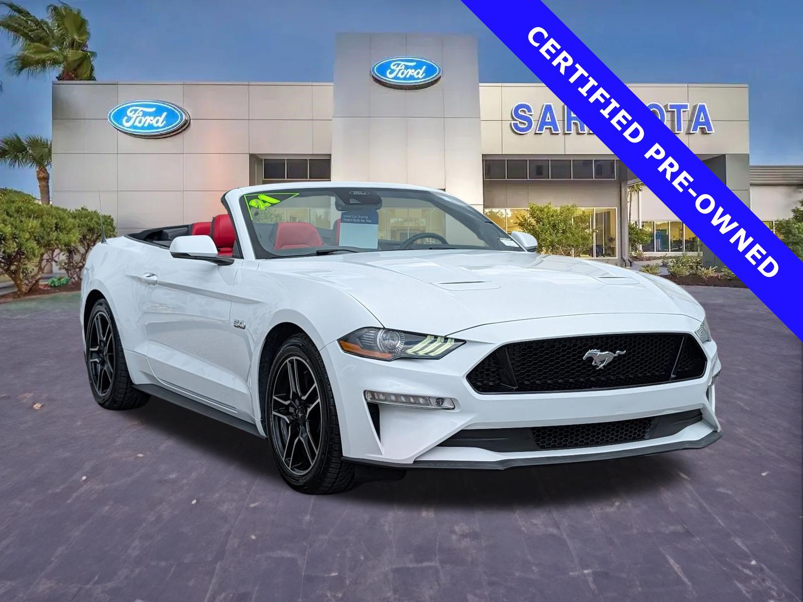 Certified 2021 Ford Mustang GT Premium w/ Equipment Group 401A RWD image 1