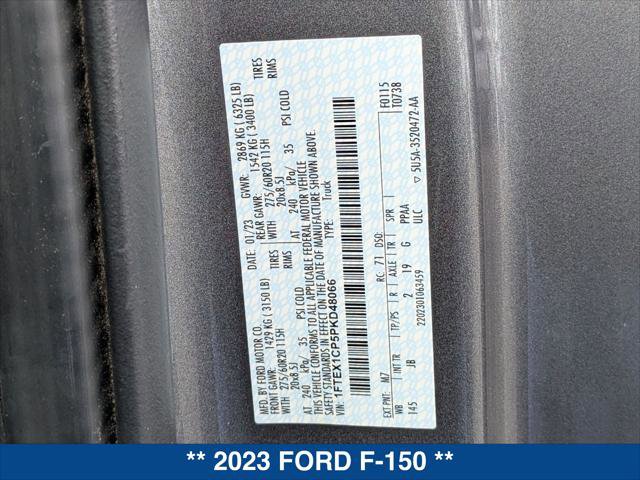 Certified 2023 Ford F150 XL w/ STX Appearance Package RWD image 24