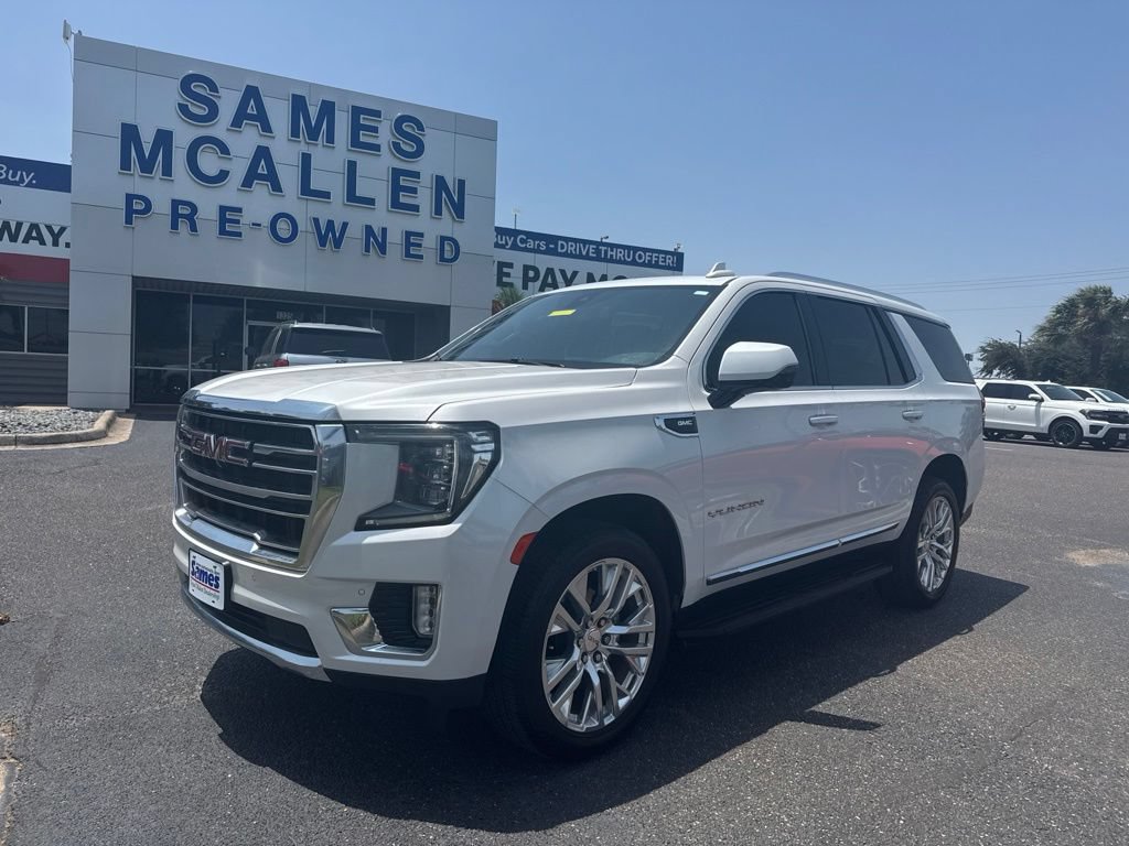 Used 2021 GMC Yukon SLT w/ SLT Luxury Plus Package RWD image 1