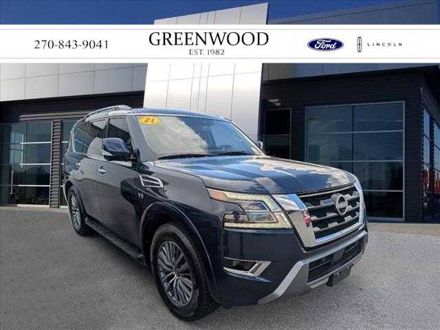 Used 2021 Nissan Armada SL w/ Captain's Chairs Package