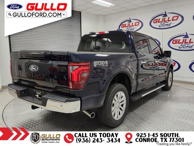 Certified 2025 Ford F150 Lariat w/ Equipment Group 502A High image 4