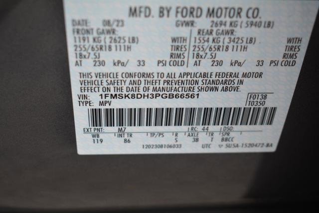 Certified 2023 Ford Explorer XLT AWD/4WD image 27
