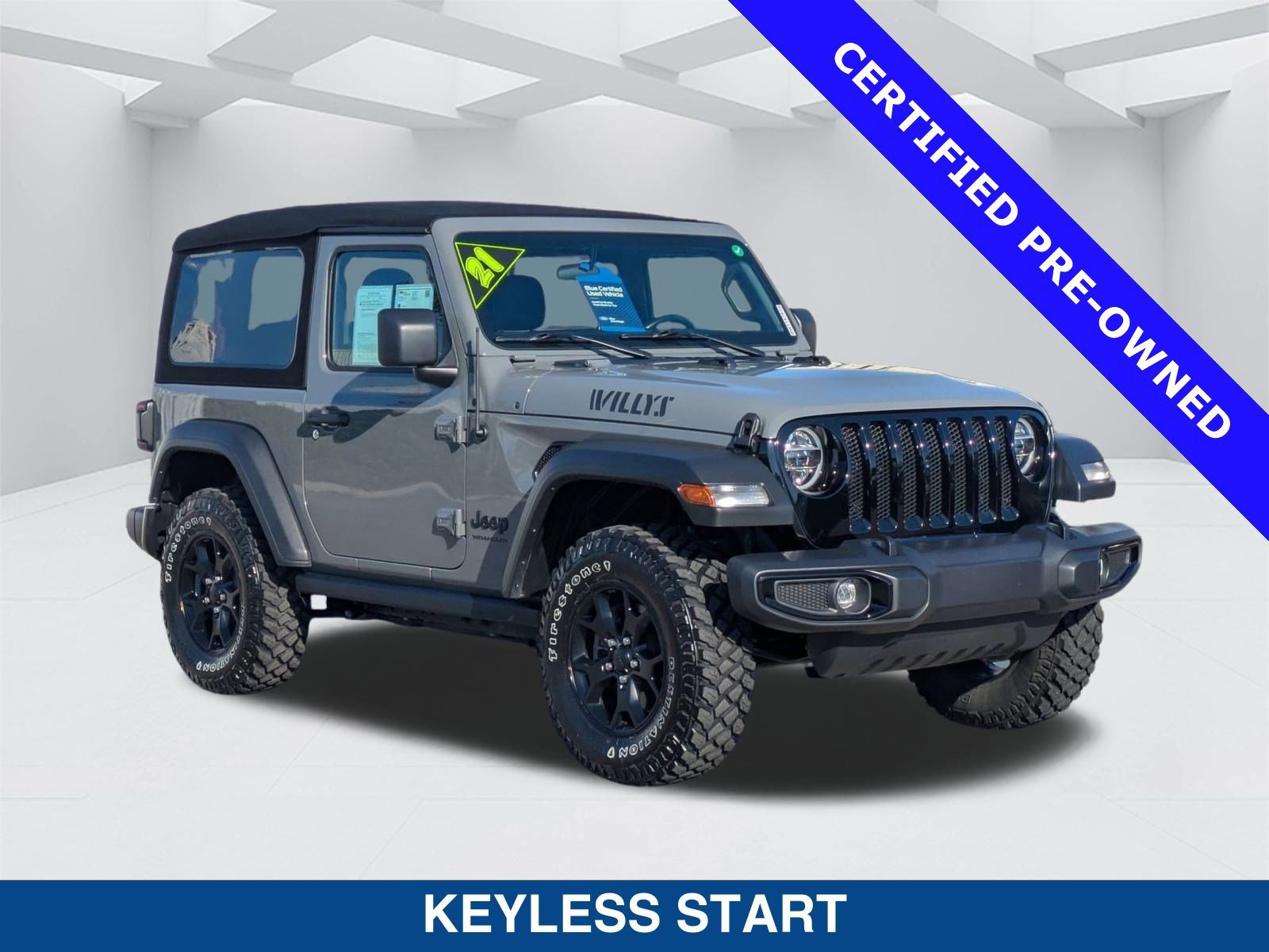 Used 2021 Jeep Wrangler Willys image 8