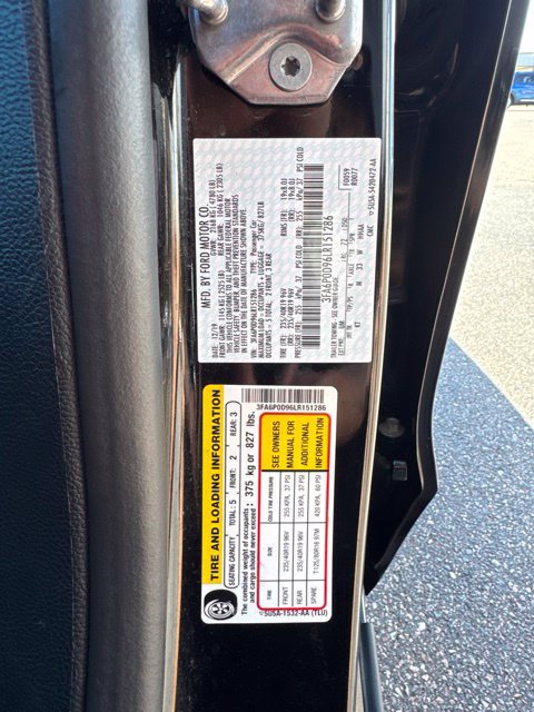 Certified 2020 Ford Fusion Titanium AWD/4WD image 16