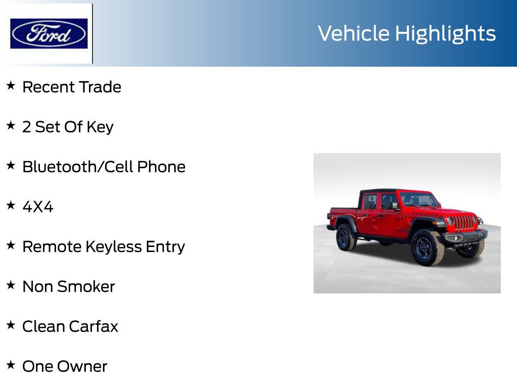 Used 2022 Jeep Gladiator Rubicon AWD/4WD image 8