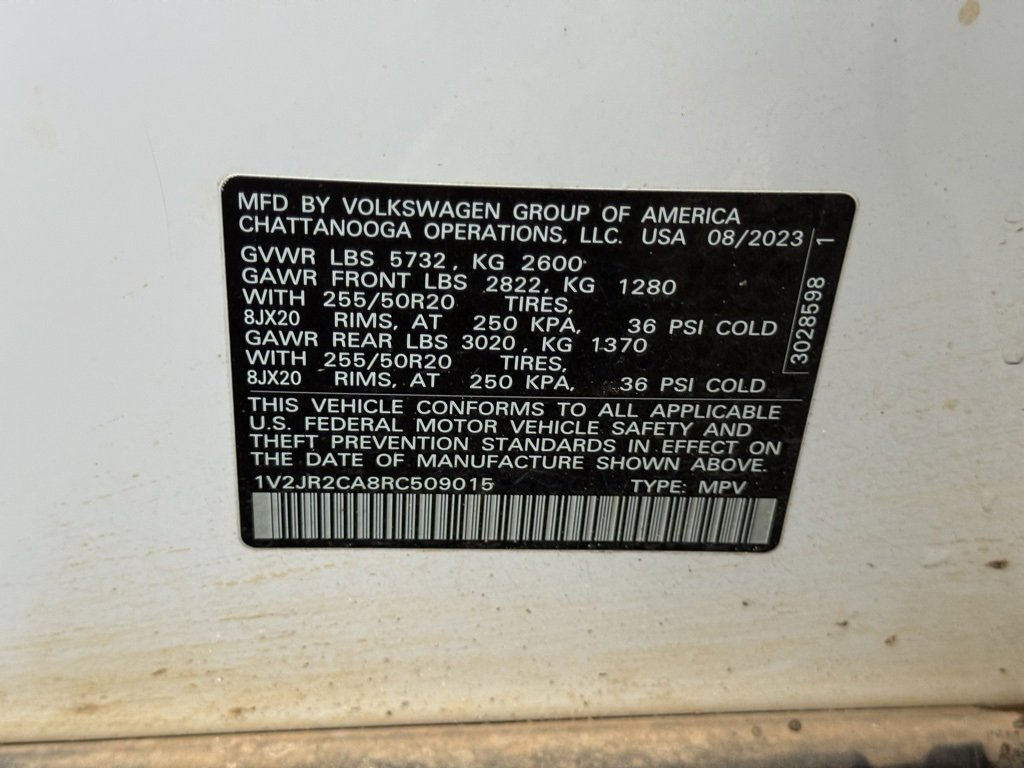 Used 2024 Volkswagen Atlas SE image 35