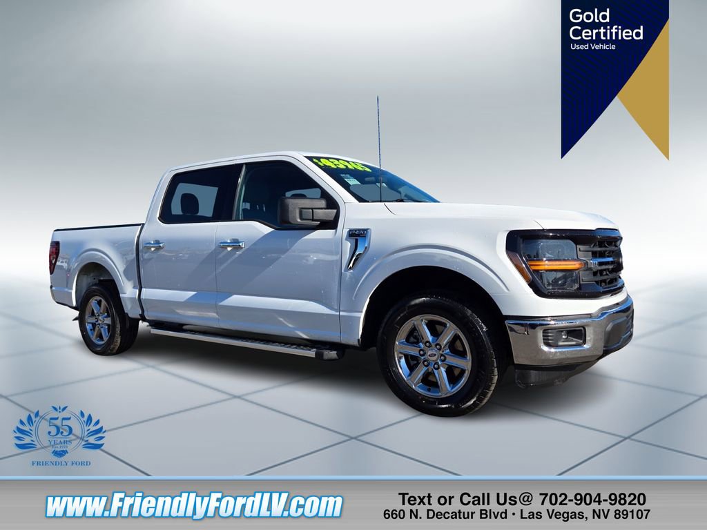 Certified 2025 Ford F150 XLT w/ Equipment Group 301A Standard