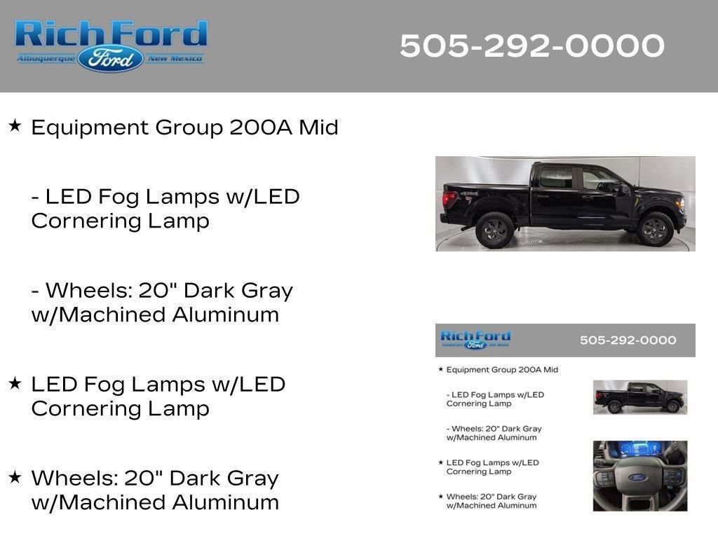Certified 2025 Ford F150 STX w/ Equipment Group 200A AWD/4WD image 27