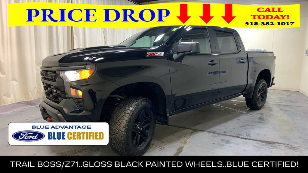 Used 2024 Chevrolet Silverado 1500 Custom Trail Boss AWD/4WD image 41