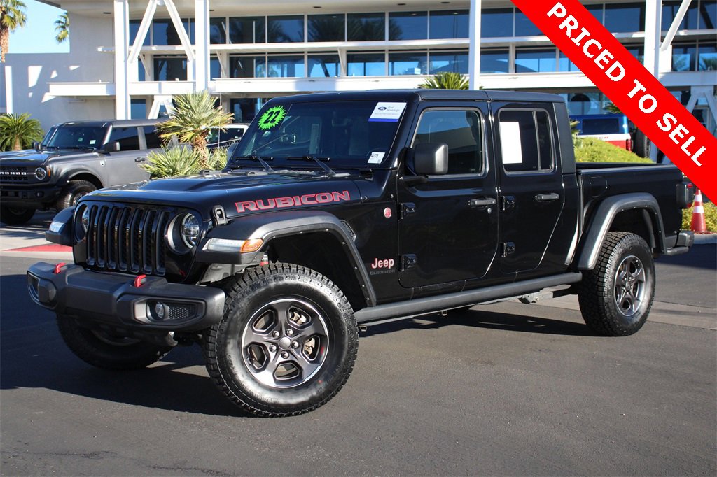 Used 2022 Jeep Gladiator Rubicon w/ LED Lighting Group
