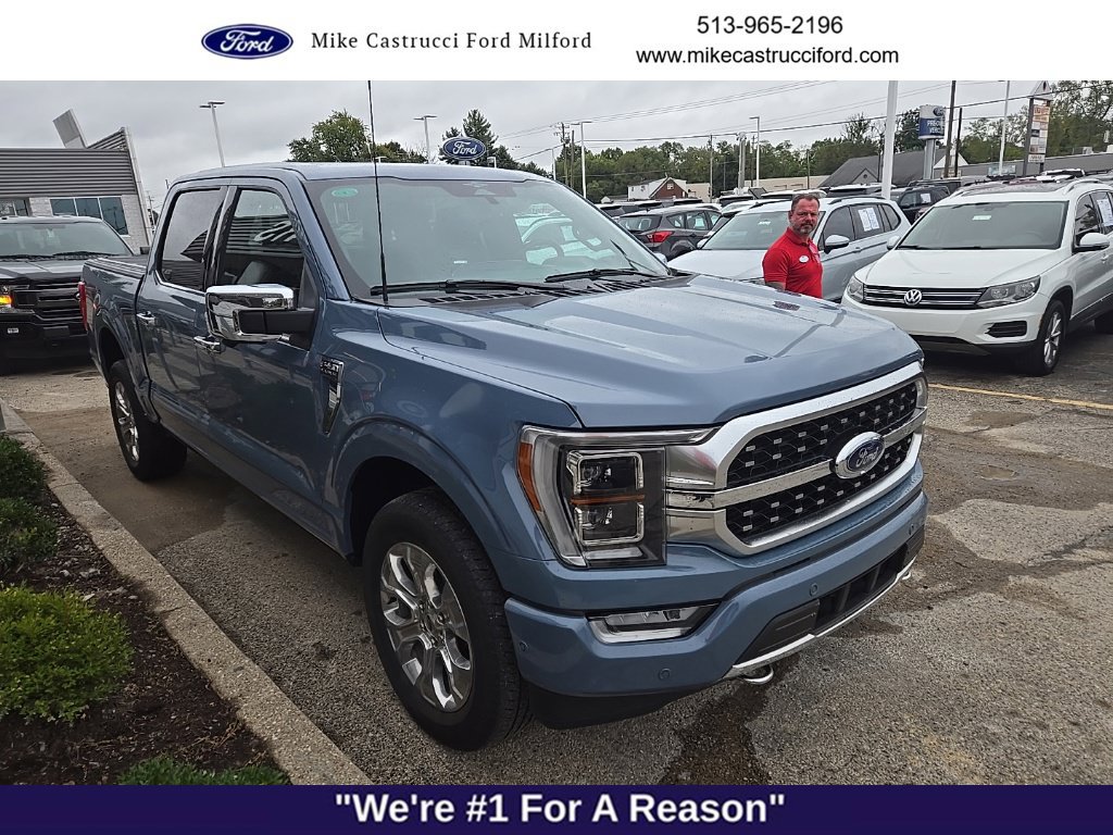 Certified 2023 Ford F150 Platinum w/ Equipment Group 701A High AWD/4WD image 3