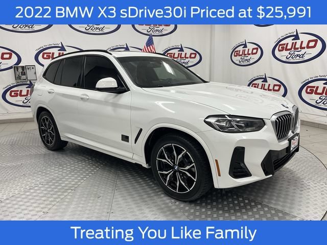 Used 2022 BMW X3 sDrive30i w/ M Sport Package 2